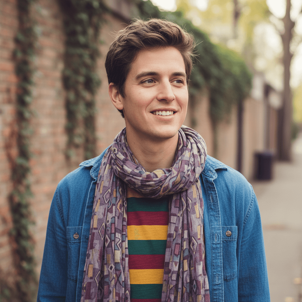 Actor sample headshot example