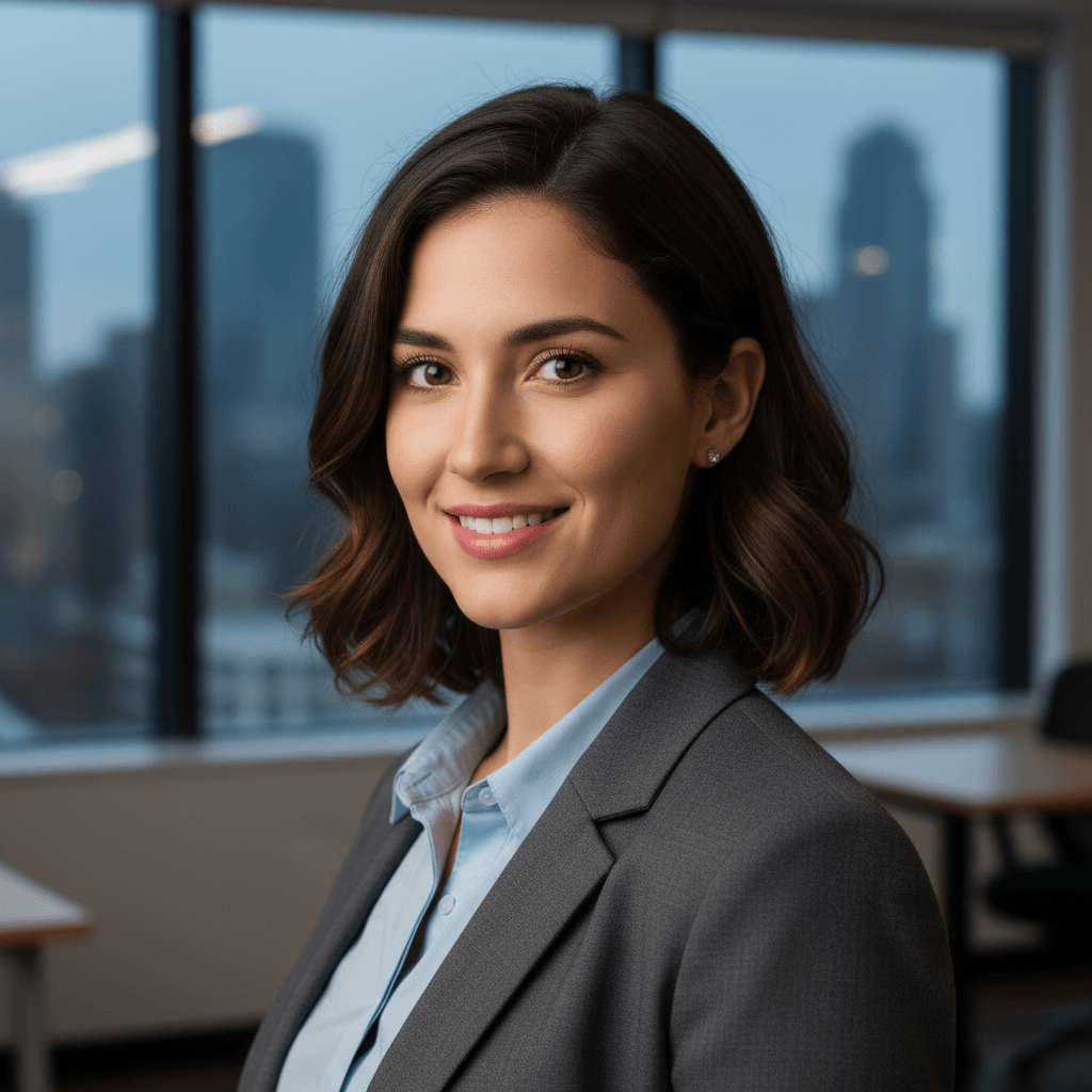 Founder sample headshot example