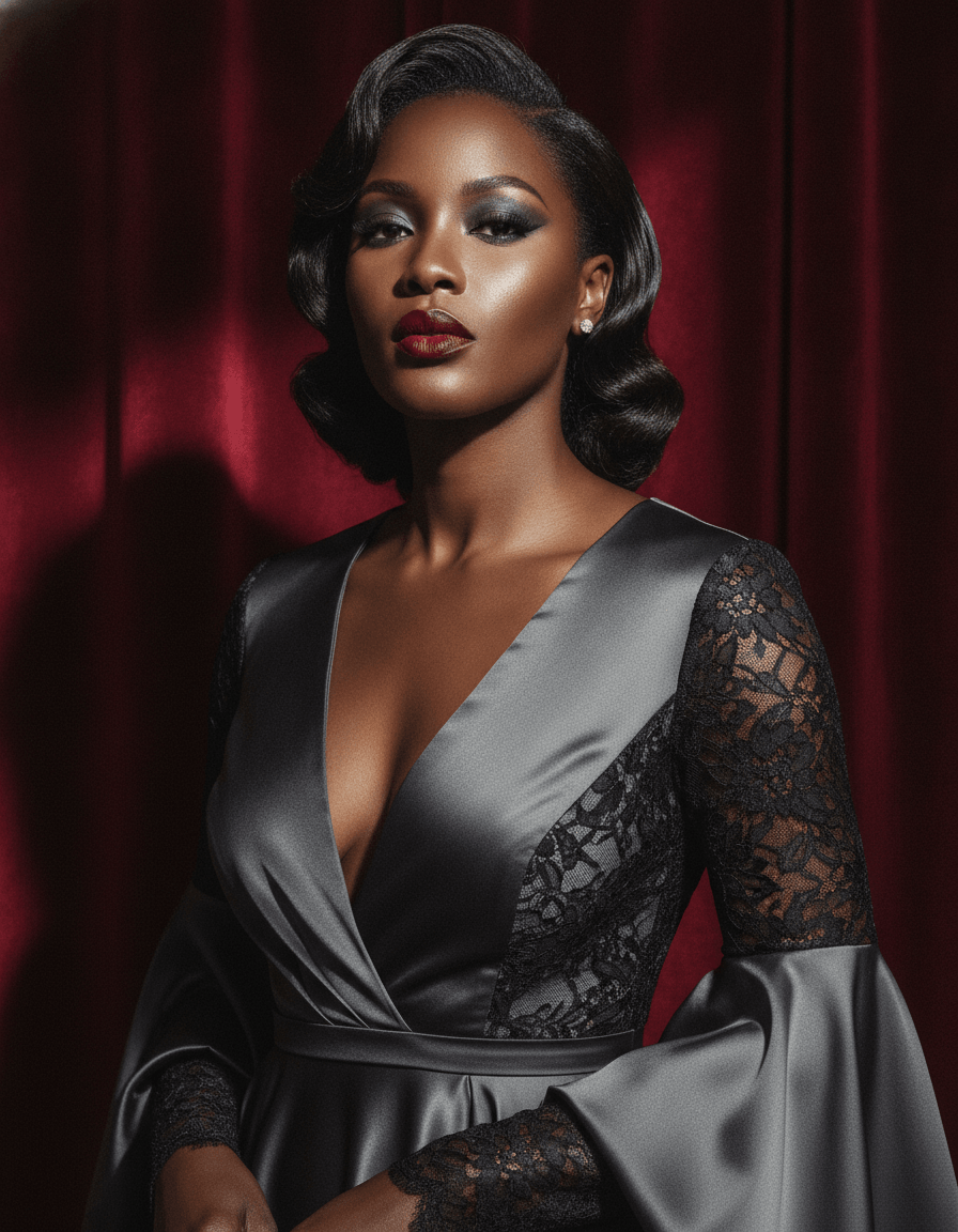 Glamour headshot example