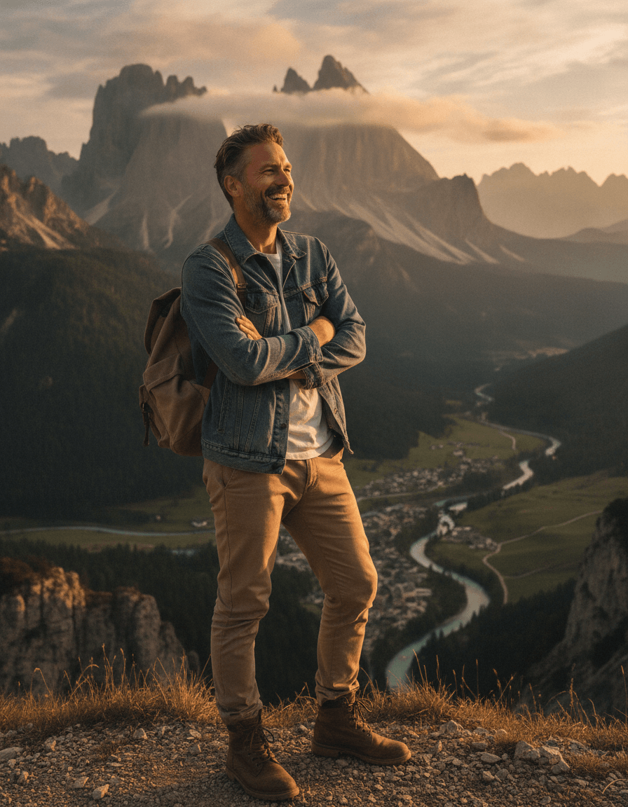 Travel sample headshot example