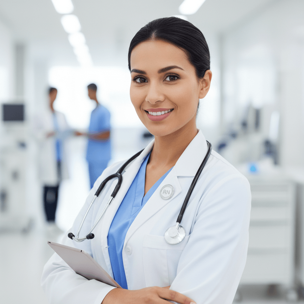 Nurse sample headshot example