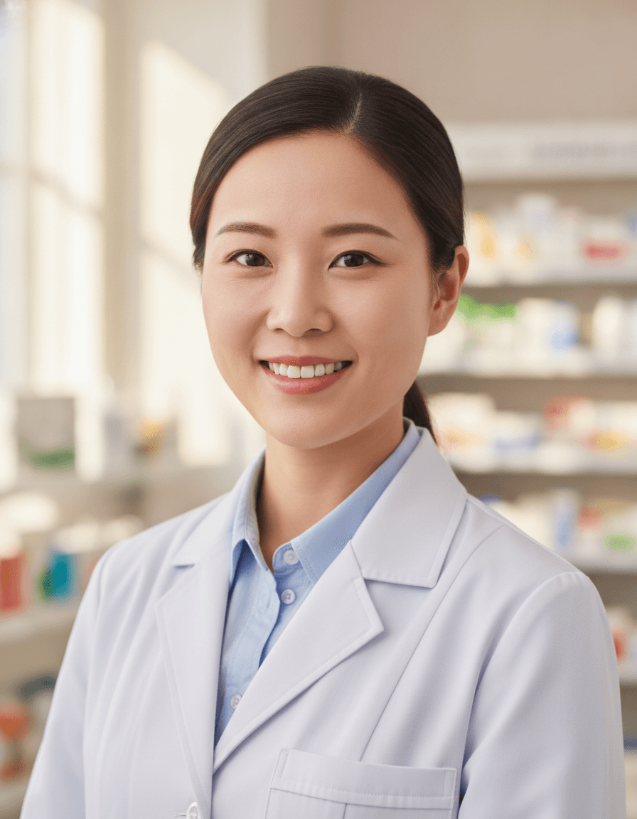 Pharmacist sample headshot example