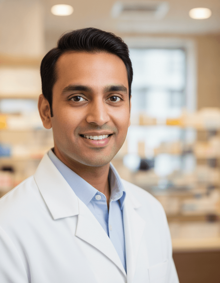 Pharmacist sample headshot example