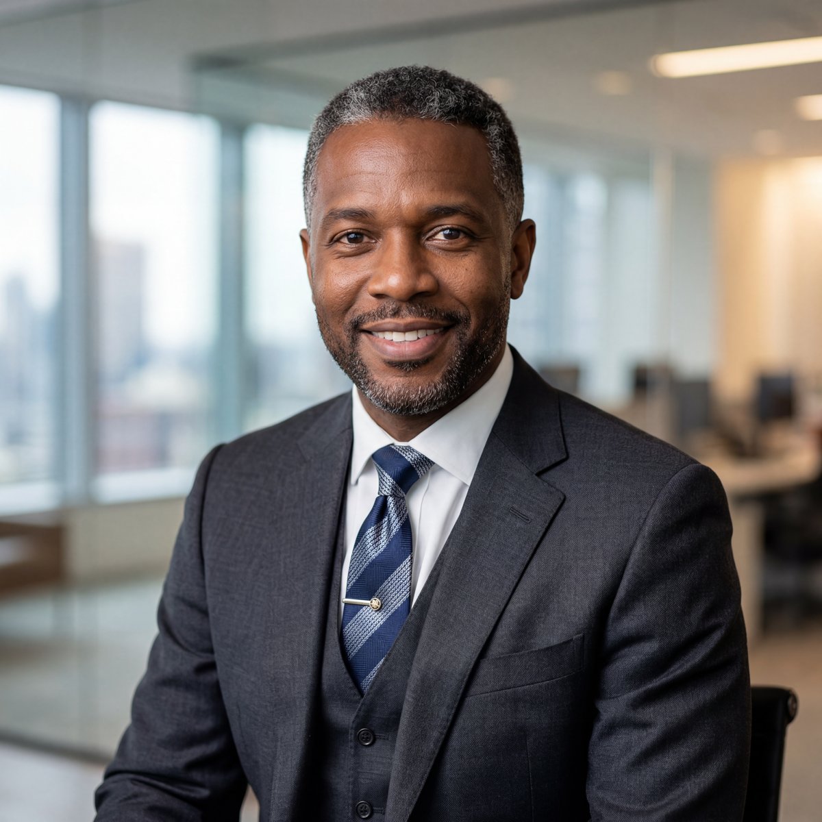 Professional sample headshot example