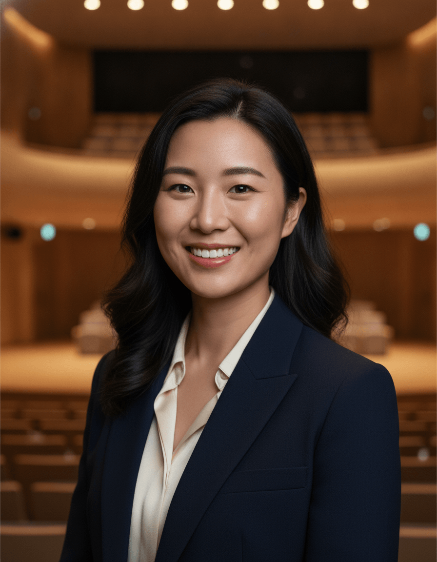 Speaker sample headshot example