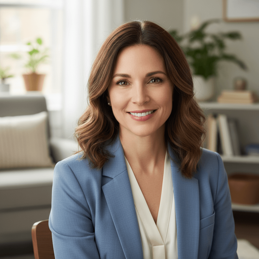 Therapist sample headshot example