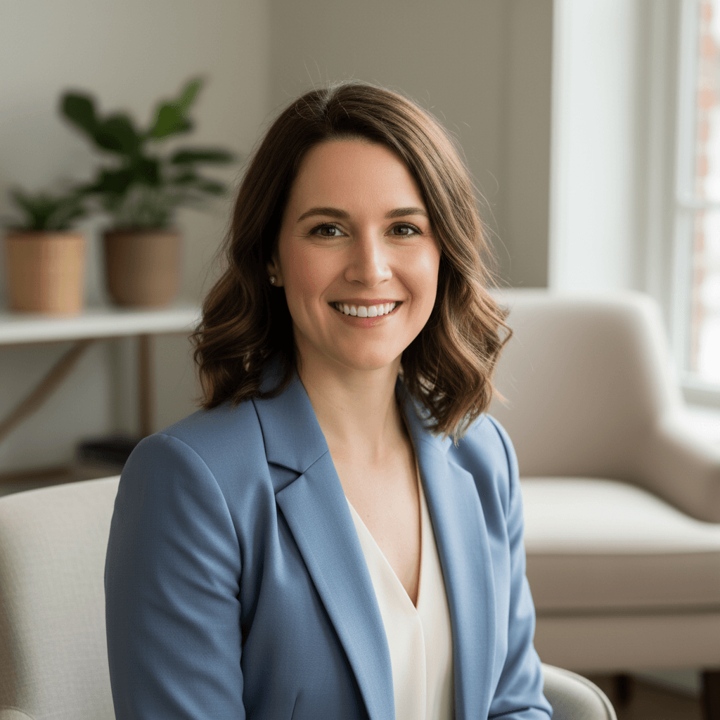Therapist sample headshot example