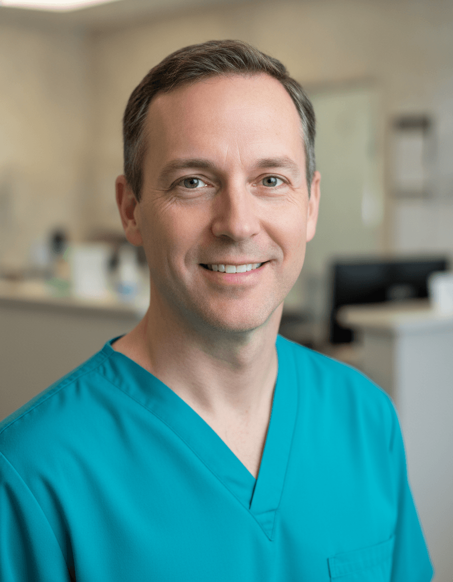 Veterinarian sample headshot example