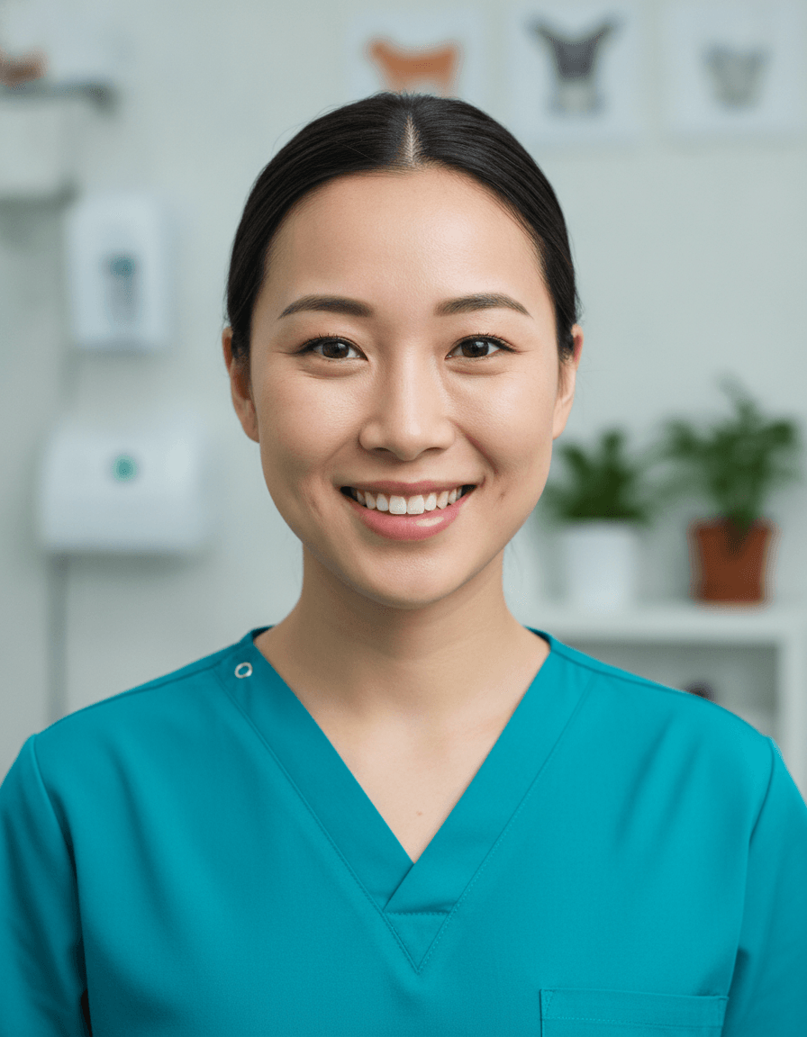 Veterinarian sample headshot example